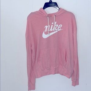 pink nike hoodie